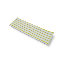 MIKRO BÍLO-ŽLUTÝ 40 cm<BR>mop plochý - 2 x jazyk